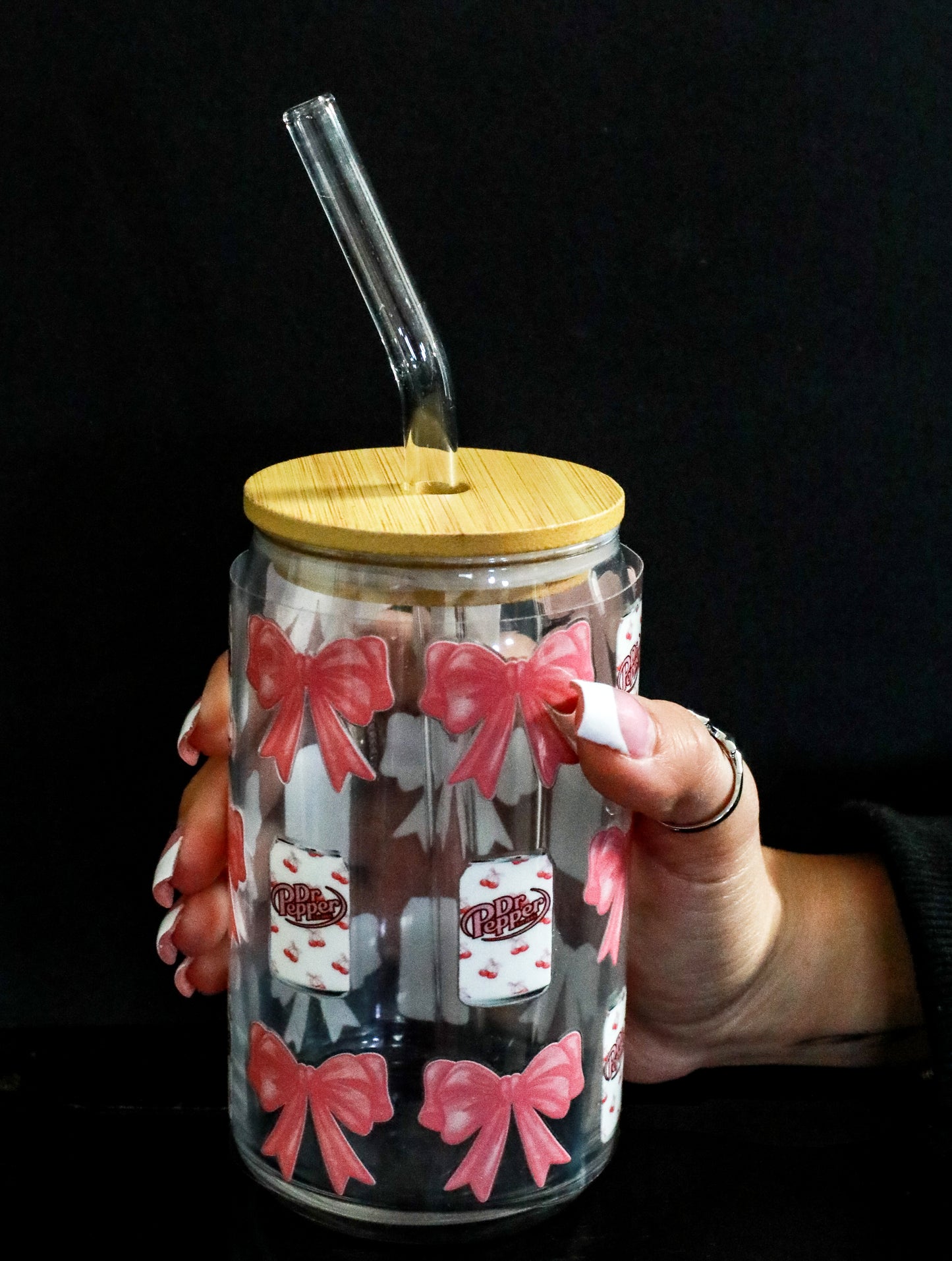 Dr. Pepper Bows