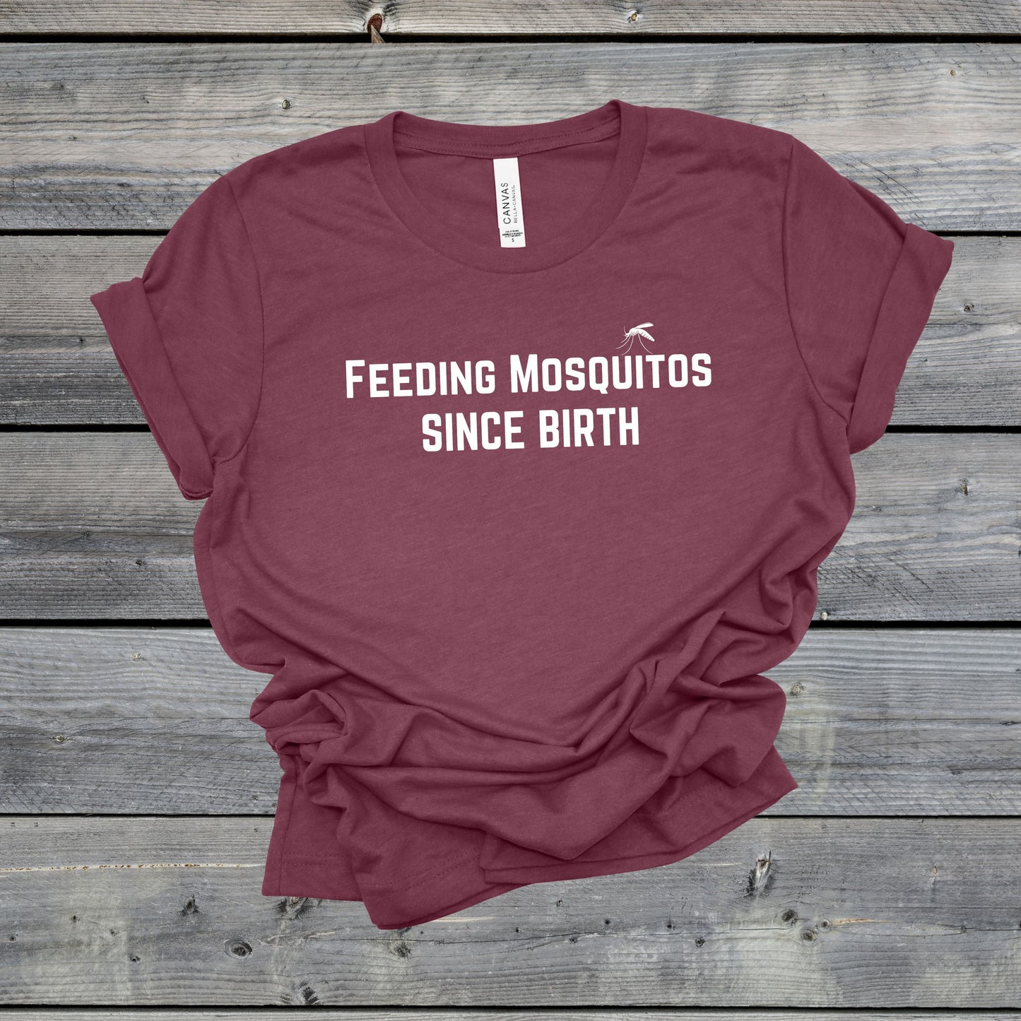 Feeding Mosquitos Since Birth-White