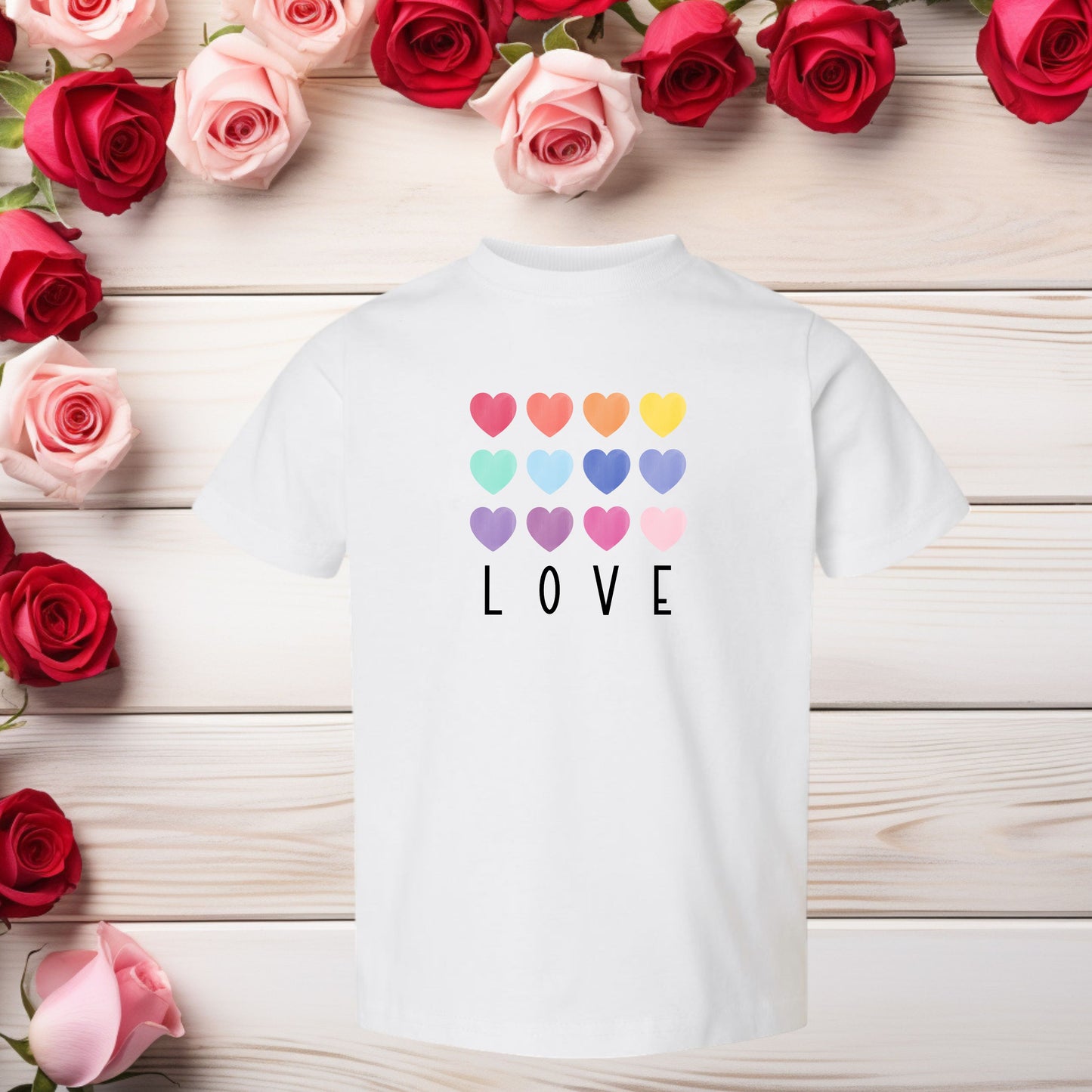 LOVE w/ Rainbow Hearts