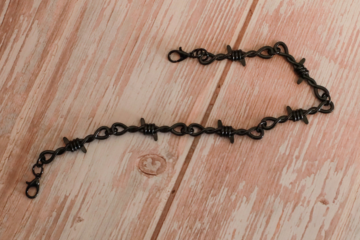 Barbed Wire Hat Chains
