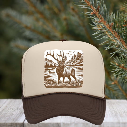 Elk (Brown Transfer)