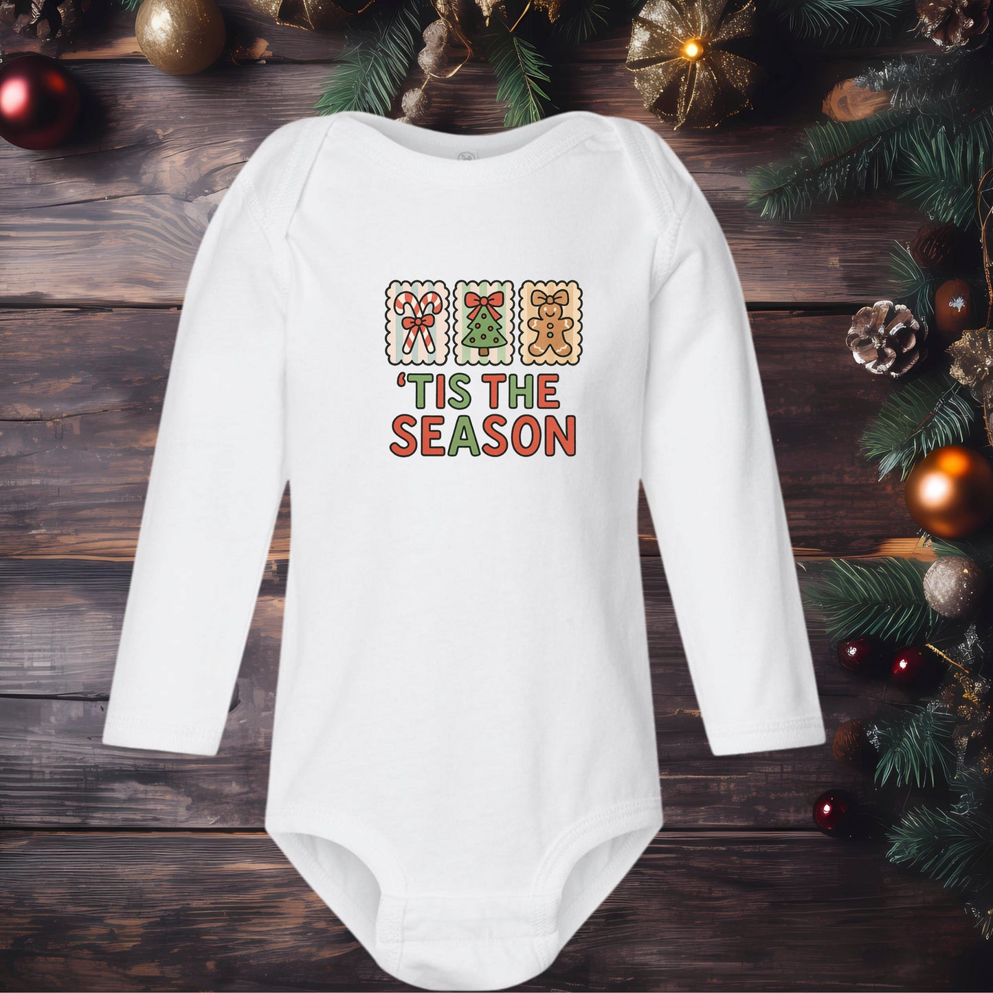 Festive Tis The Season (Multiple Color Choices)