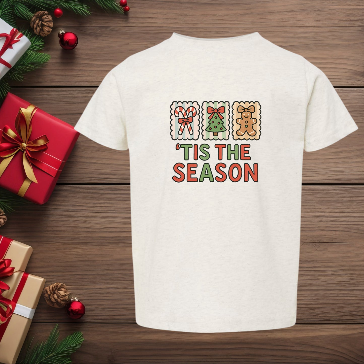 Festive Tis The Season (Multiple Color Choices)