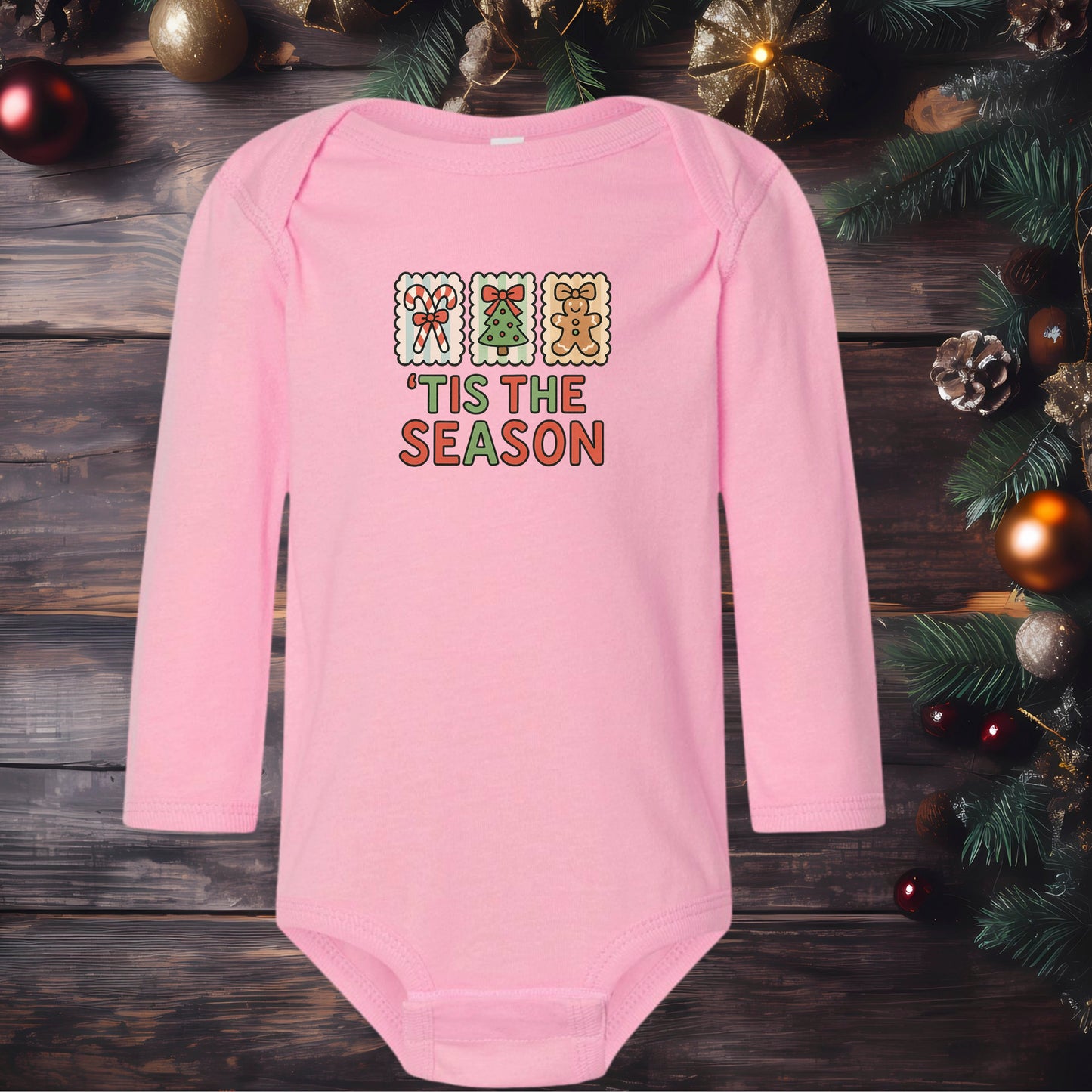 Festive Tis The Season (Multiple Color Choices)