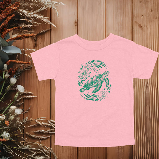 Floral Sea Turtle