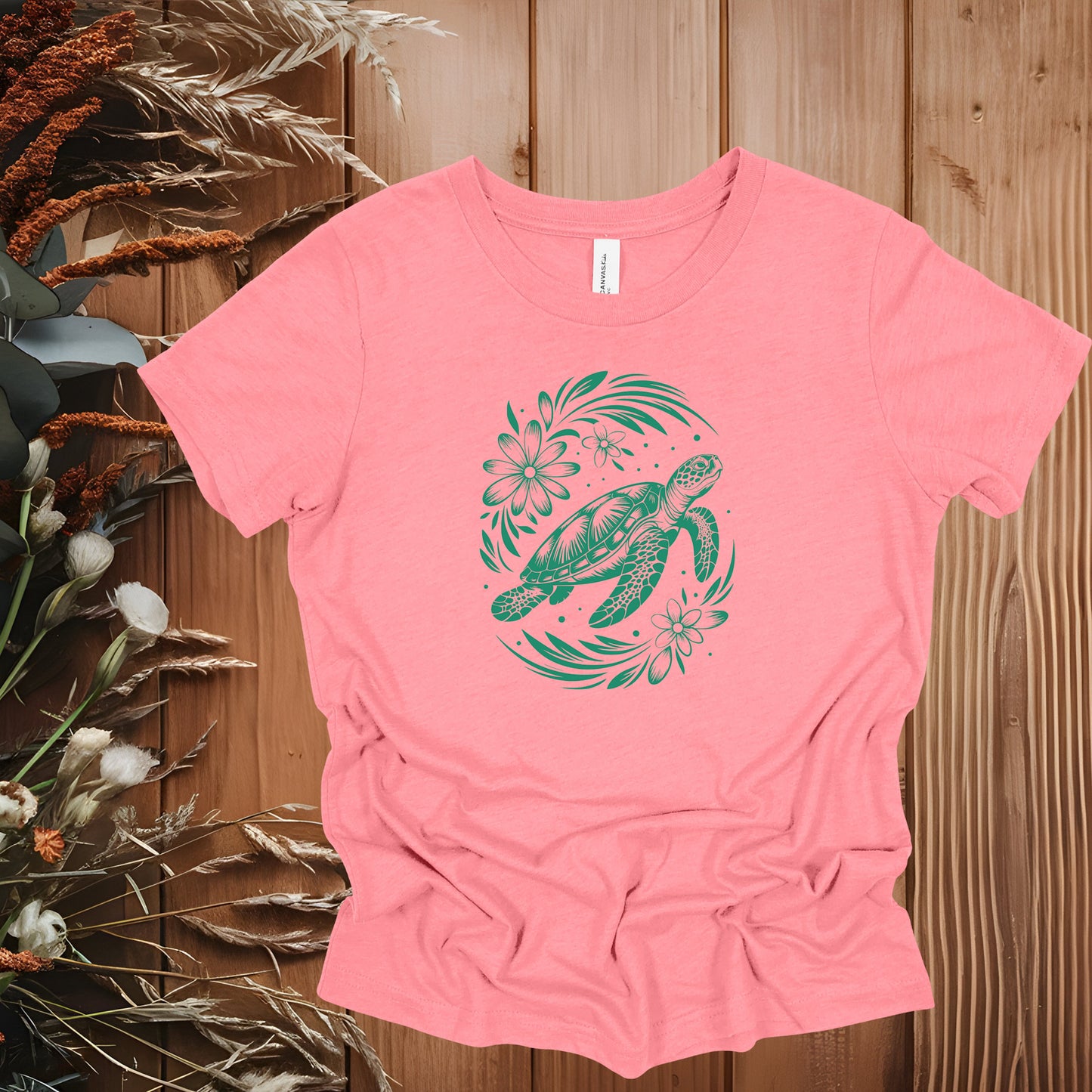Floral Sea Turtle