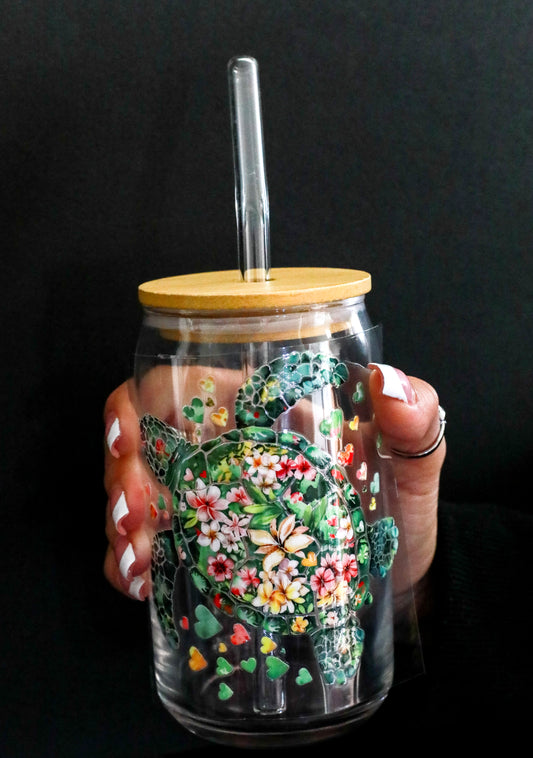 Floral Sea Turtle