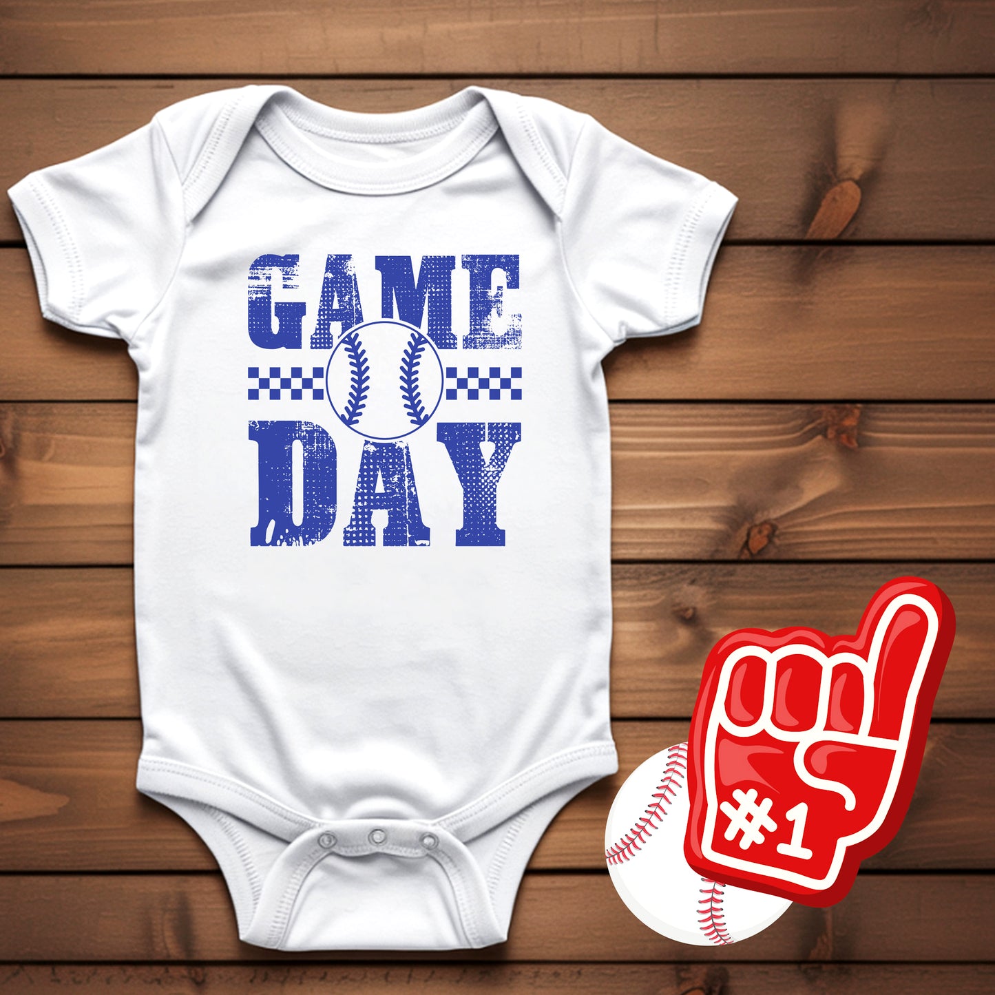 Game Day-Baseball (Multiple Color Options)