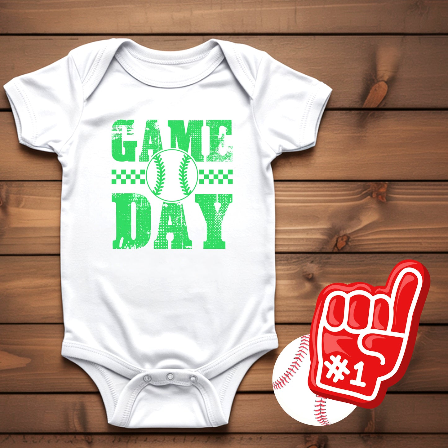 Game Day-Baseball (Multiple Color Options)