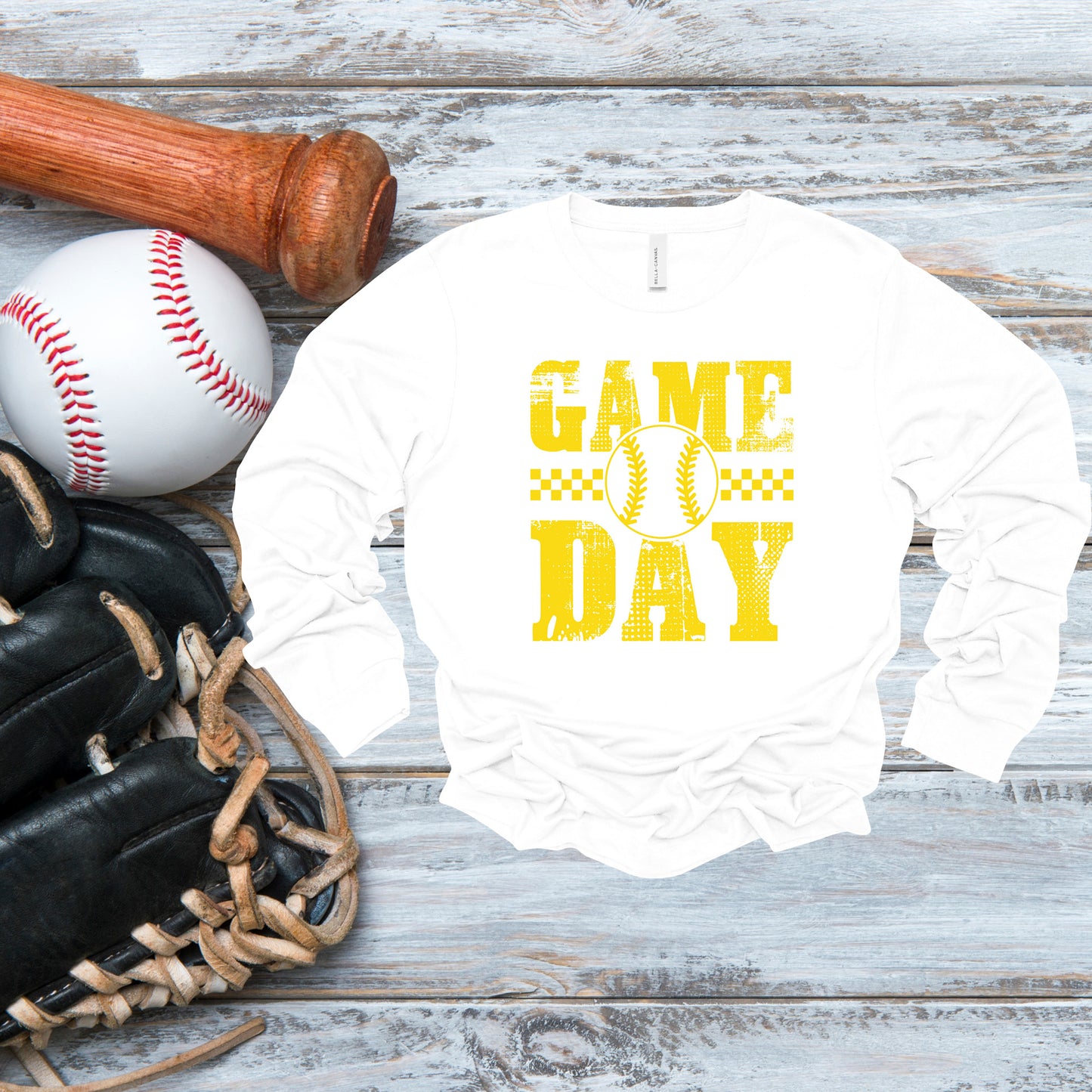Game Day-Baseball (Multiple Color Choices)