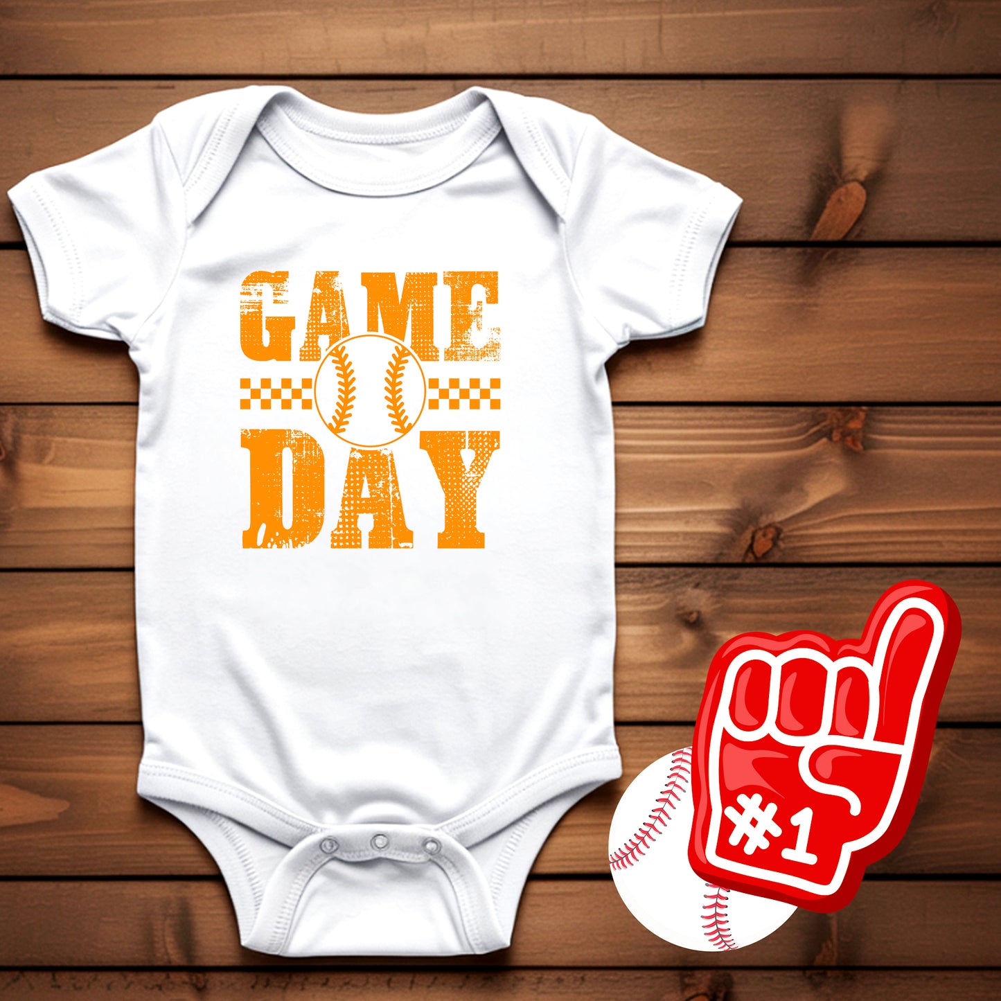 Game Day-Baseball (Multiple Color Options)
