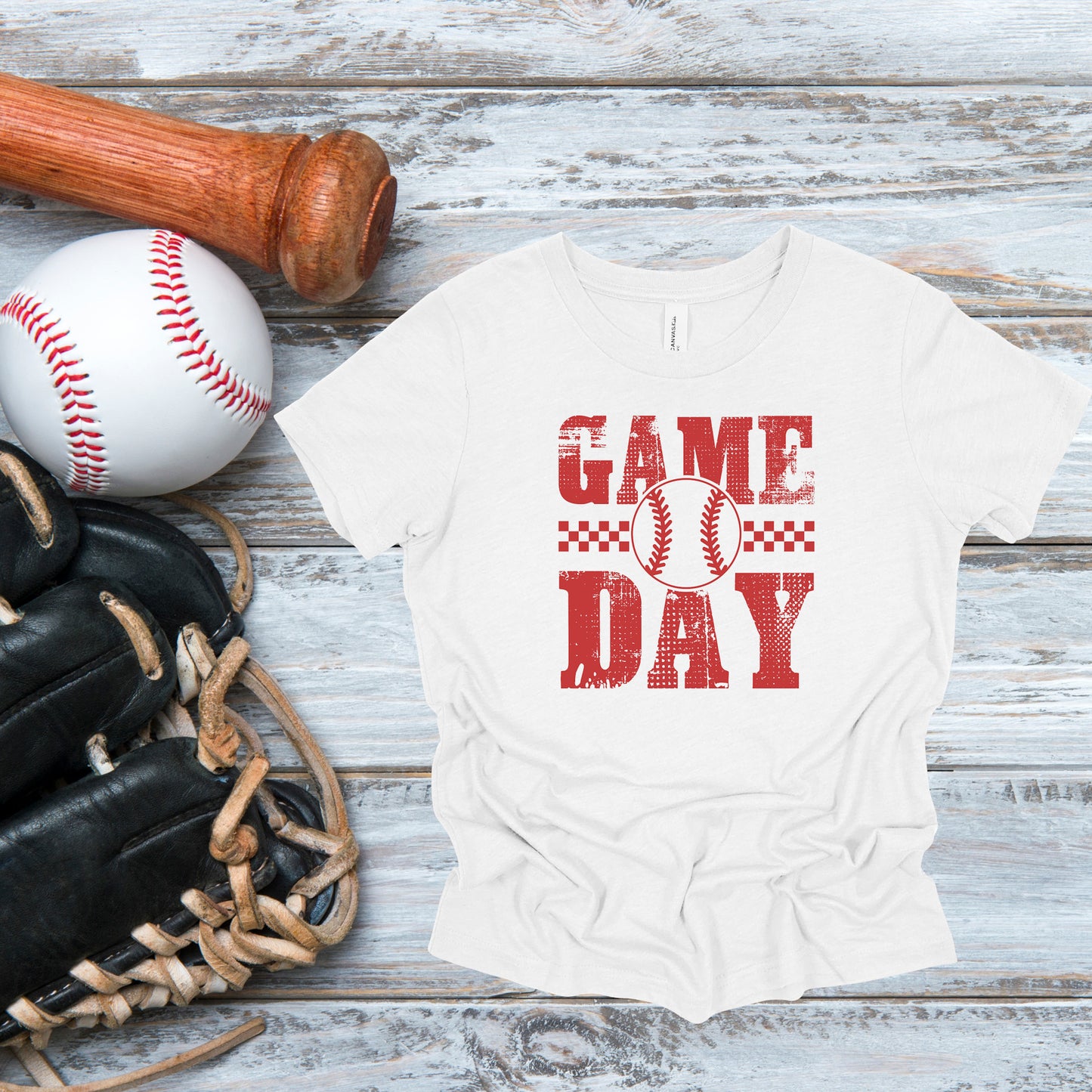 Game Day-Baseball (Multiple Color Choices)