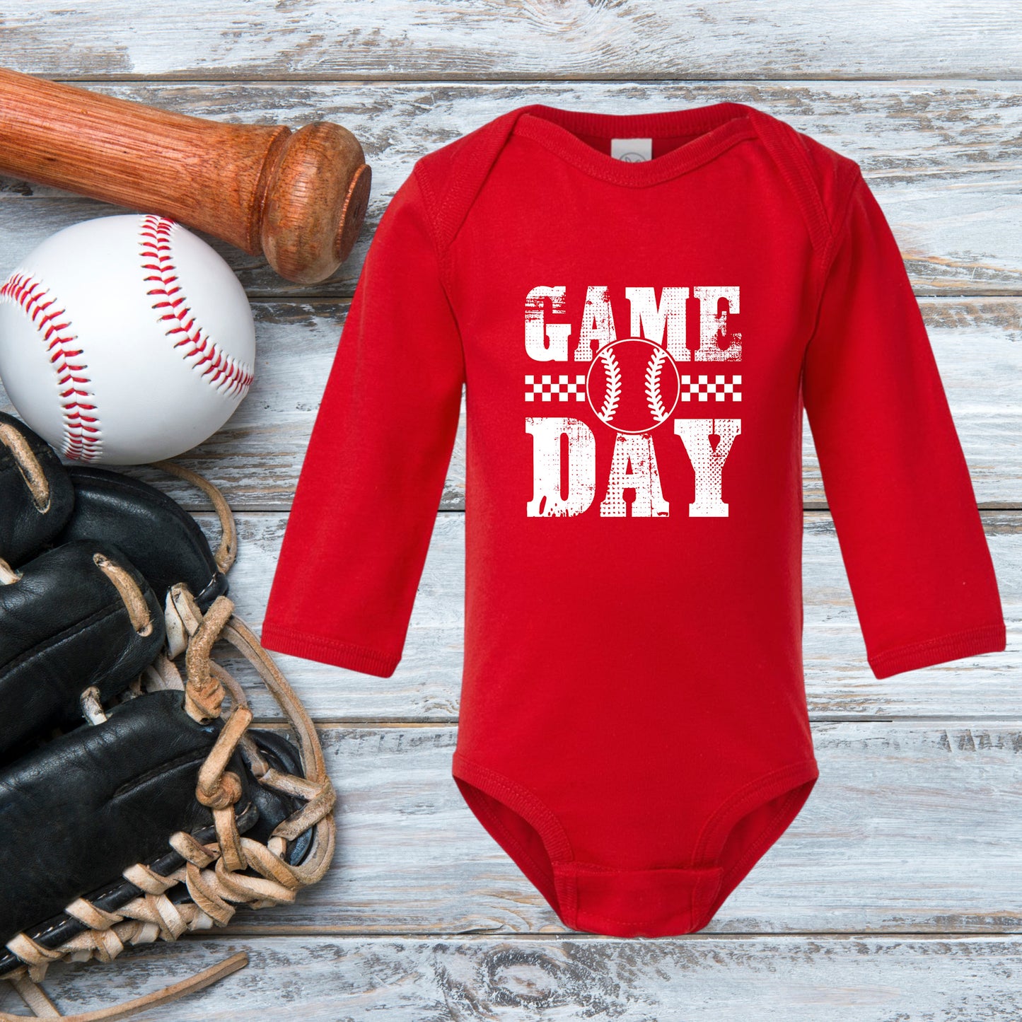 Game Day-Baseball (Multiple Color Choices)