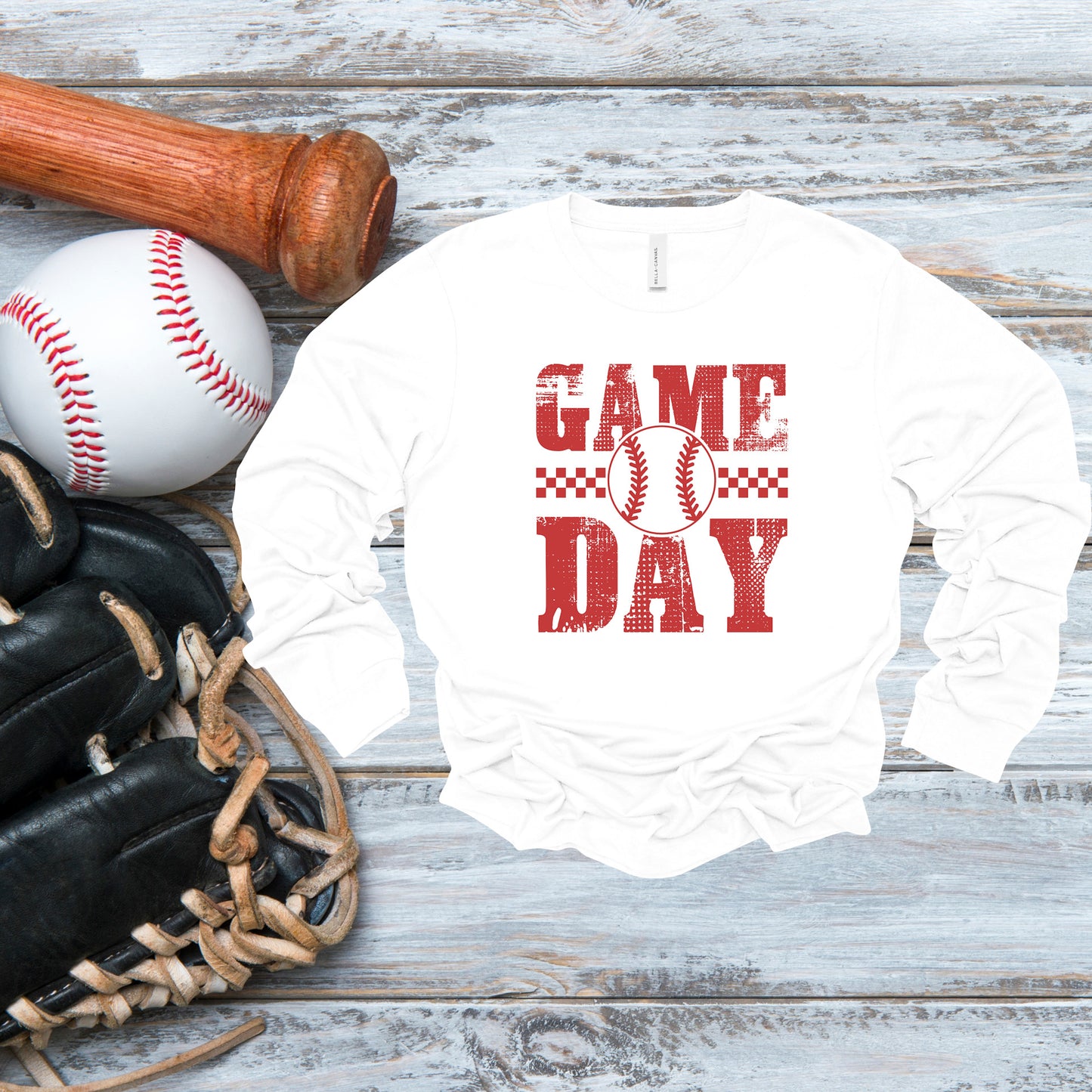 Game Day-Baseball (Multiple Color Choices)