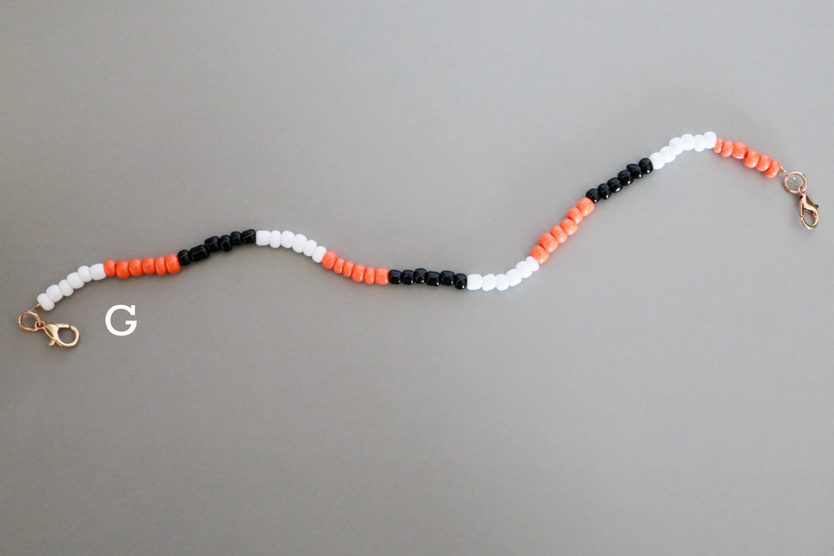 Beaded Halloween Hat Chains