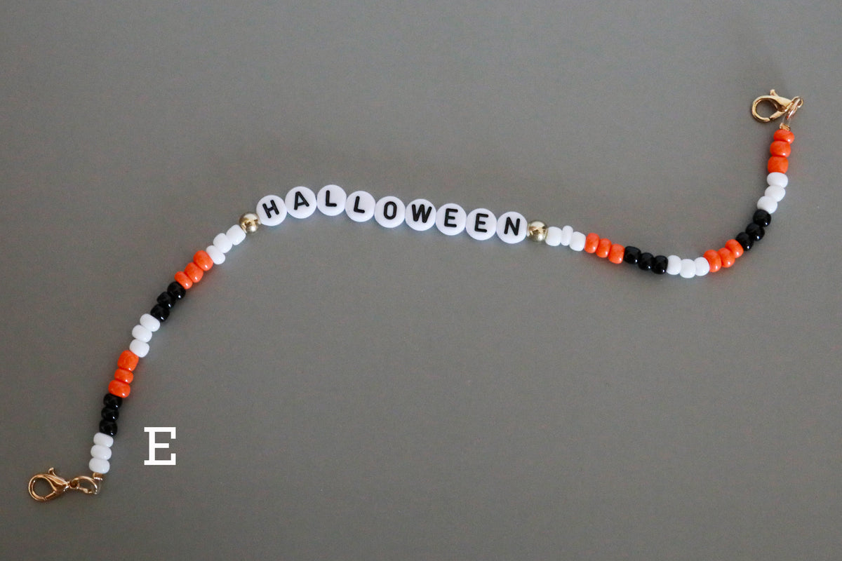 Beaded Halloween Hat Chains