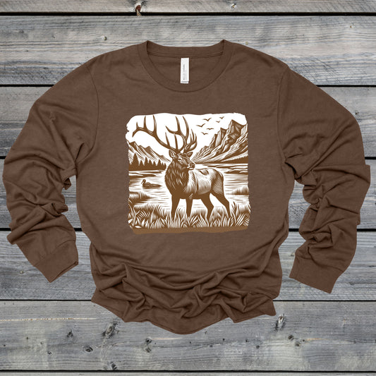 Elk- Brown