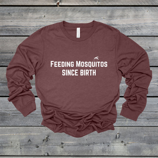 Feeding Mosquitos Since Birth-White