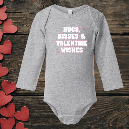 Hugs, Kisses & Valentine Wishes