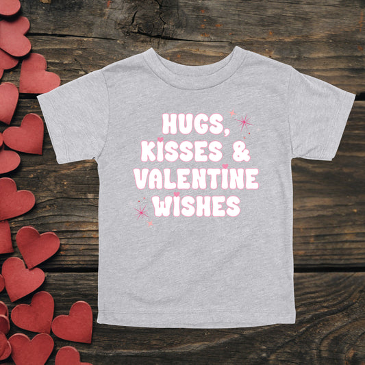 Hugs, Kisses & Valentine Wishes