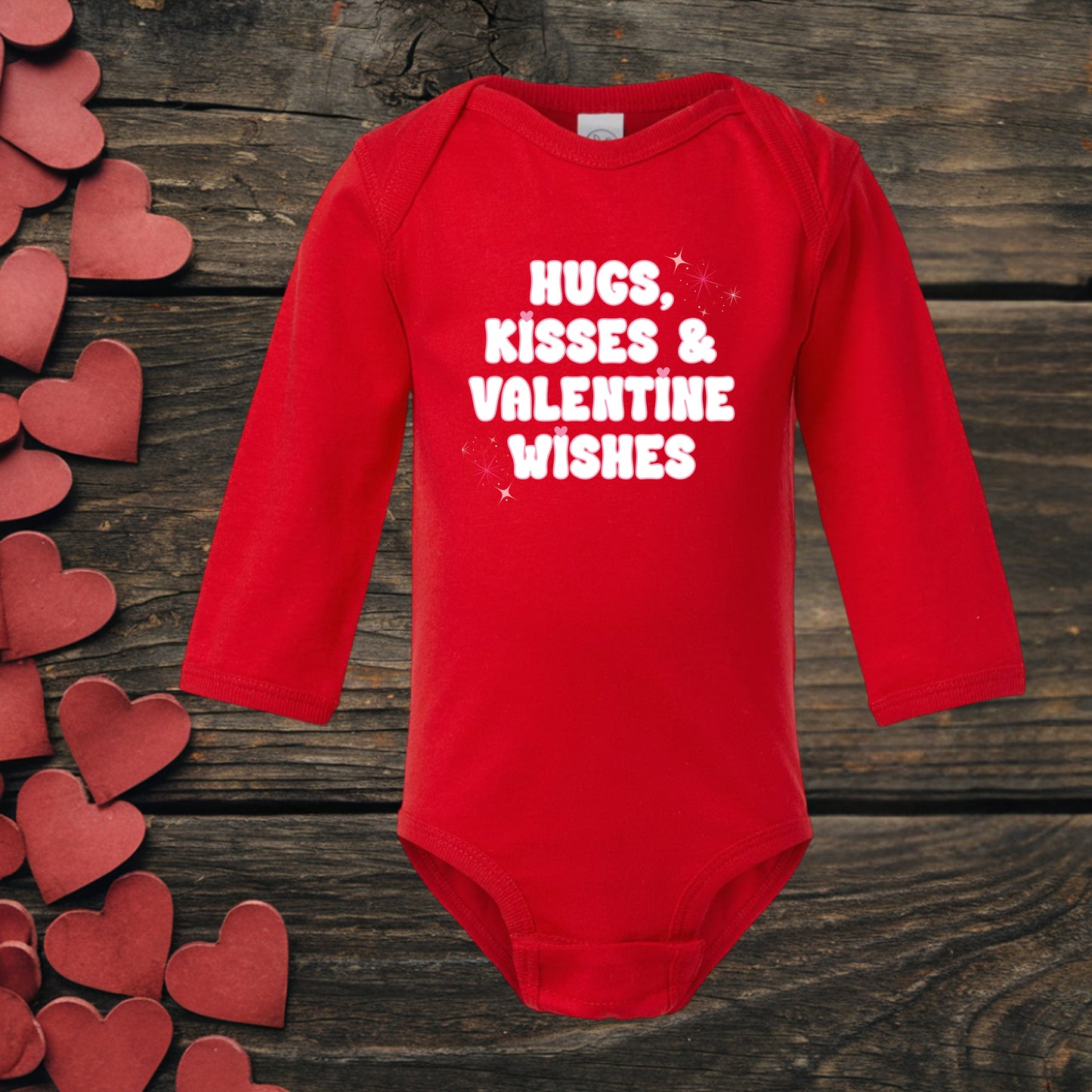 Hugs, Kisses & Valentine Wishes