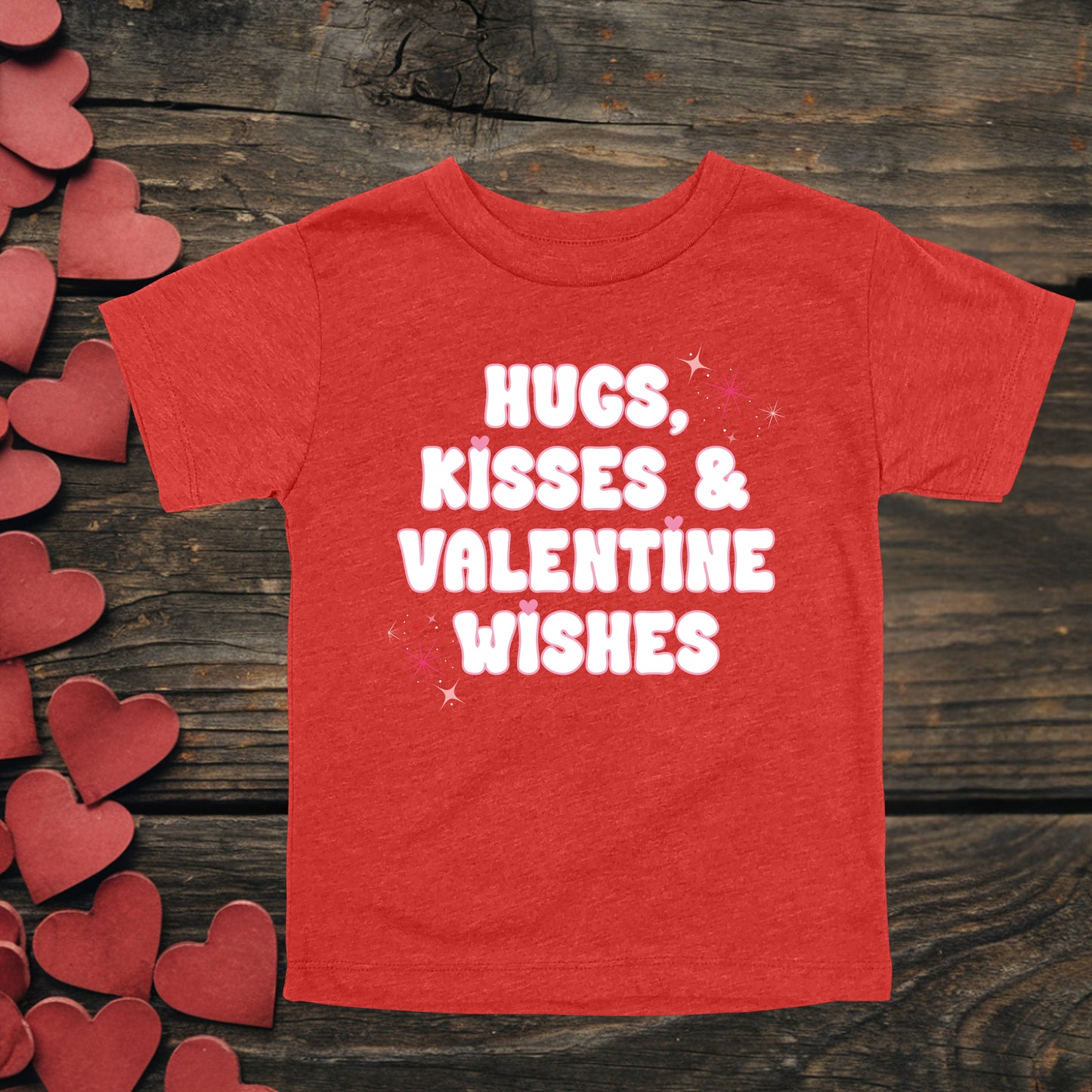Hugs, Kisses & Valentine Wishes