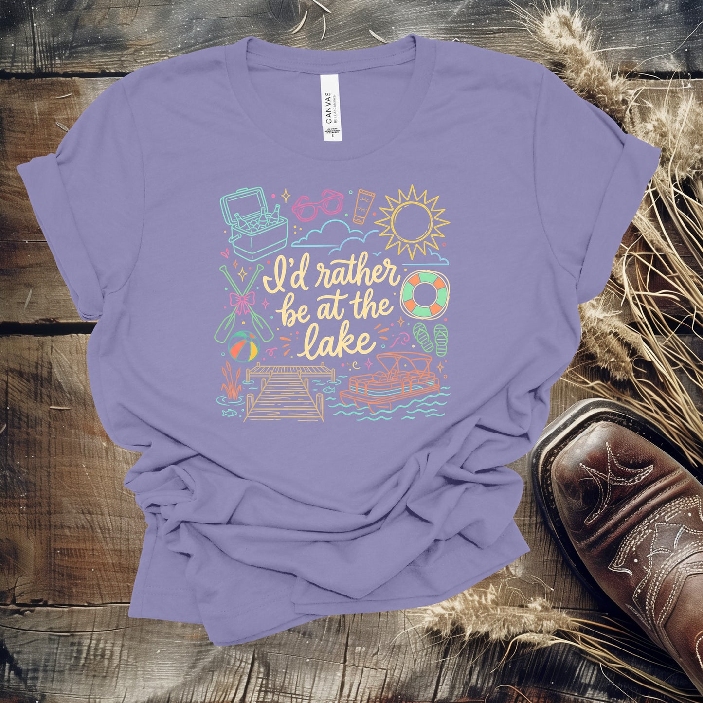 I'd Rather Be At The Lake (Multiple Choices)