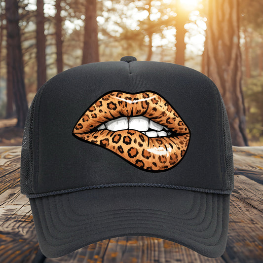 Biting Lip Leopard