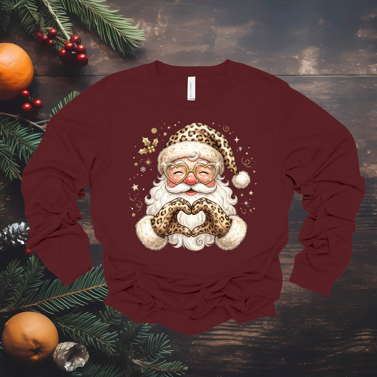 Leopard Santa