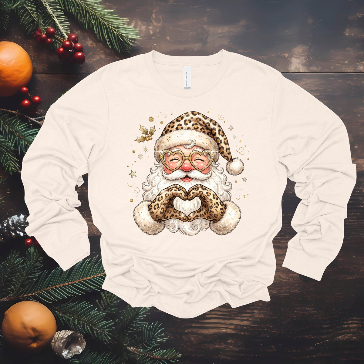 Leopard Santa