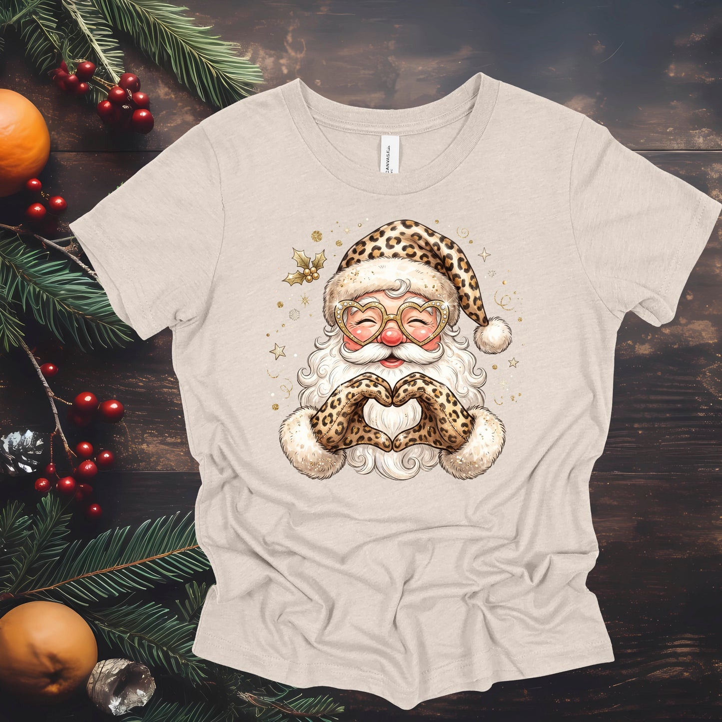 Leopard Santa