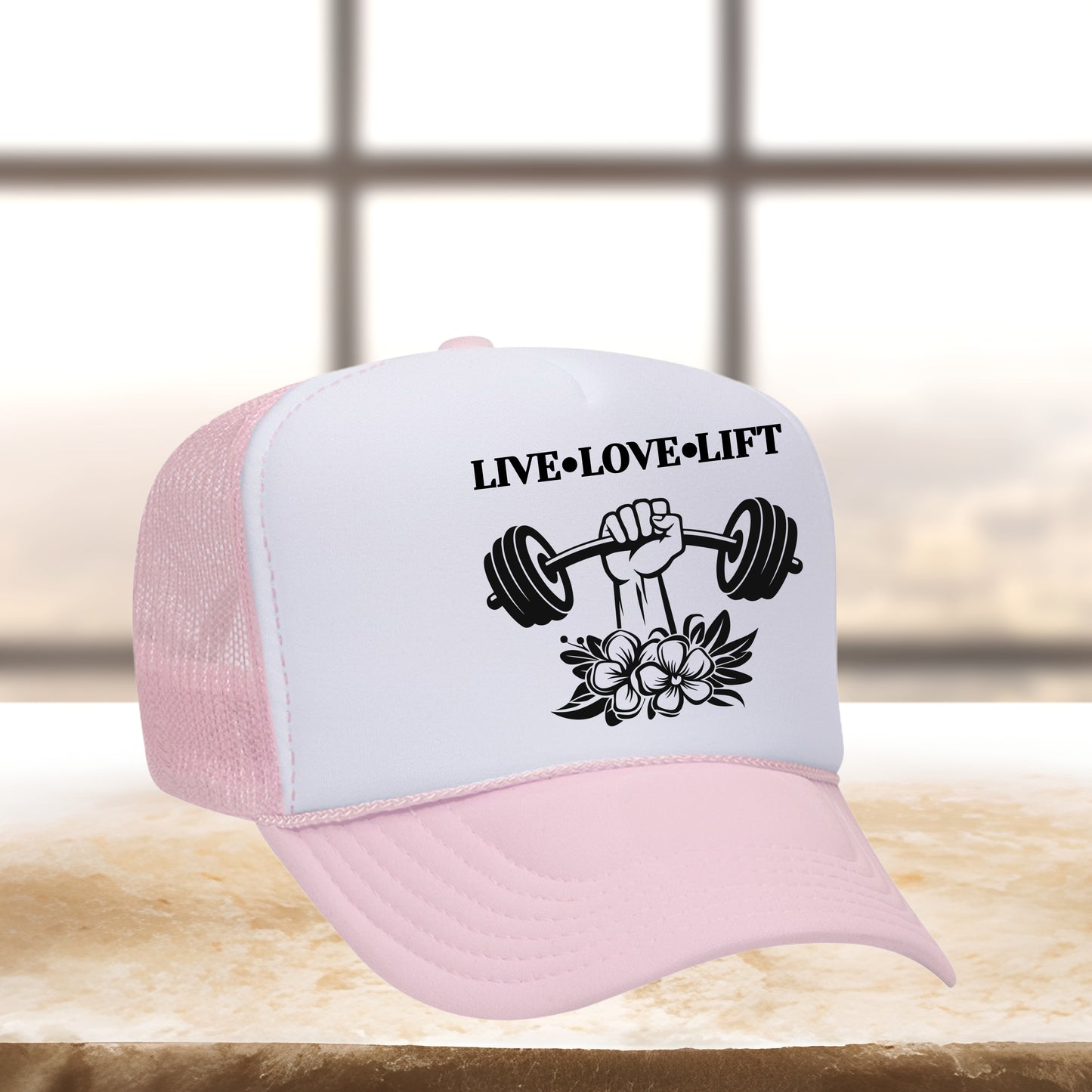 Live-Love-Lift (Black Transfer)