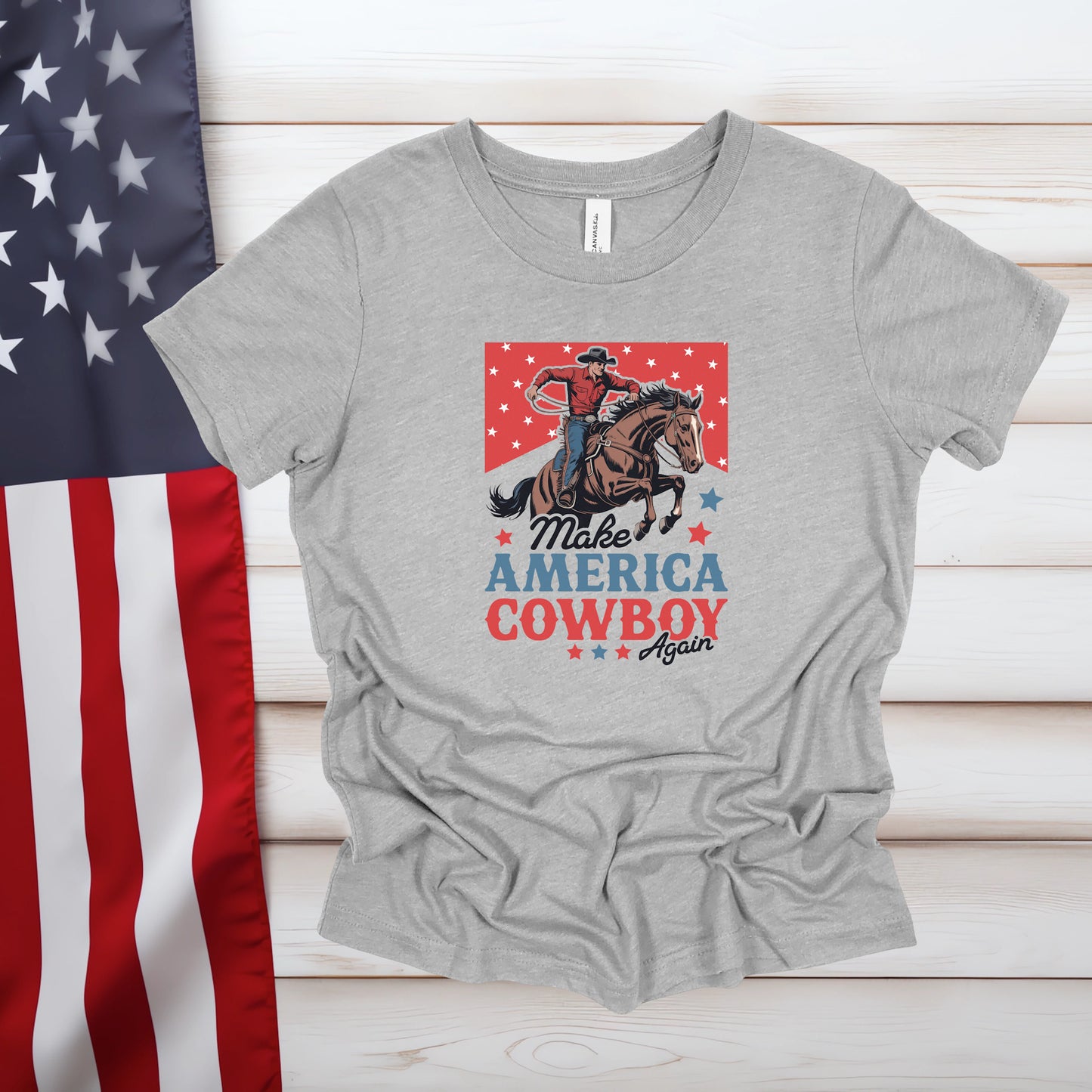 Make America Cowboy Again (Multiple Color Choices)