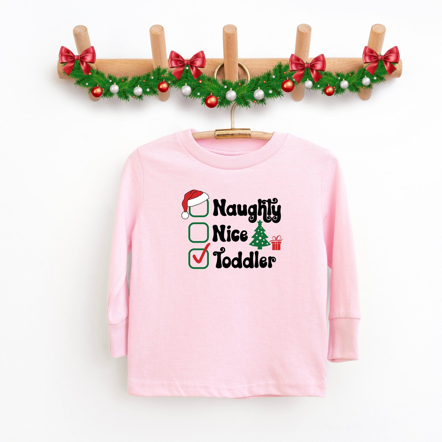 Naughty, Nice, Toddler (Boy & Girl)