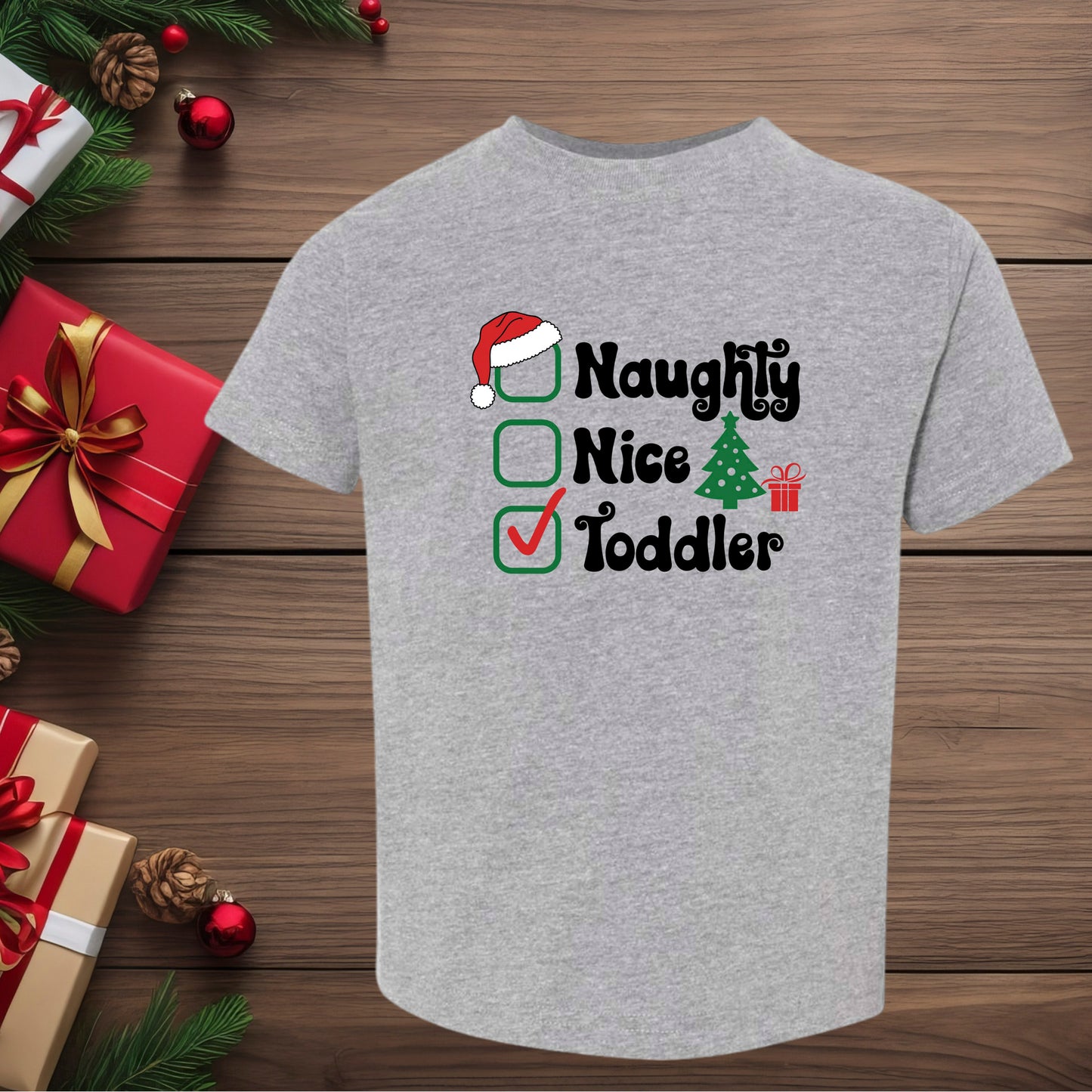 Naughty, Nice, Toddler (Boy & Girl)