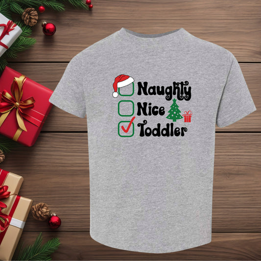 Naughty, Nice, Toddler (Boy & Girl)