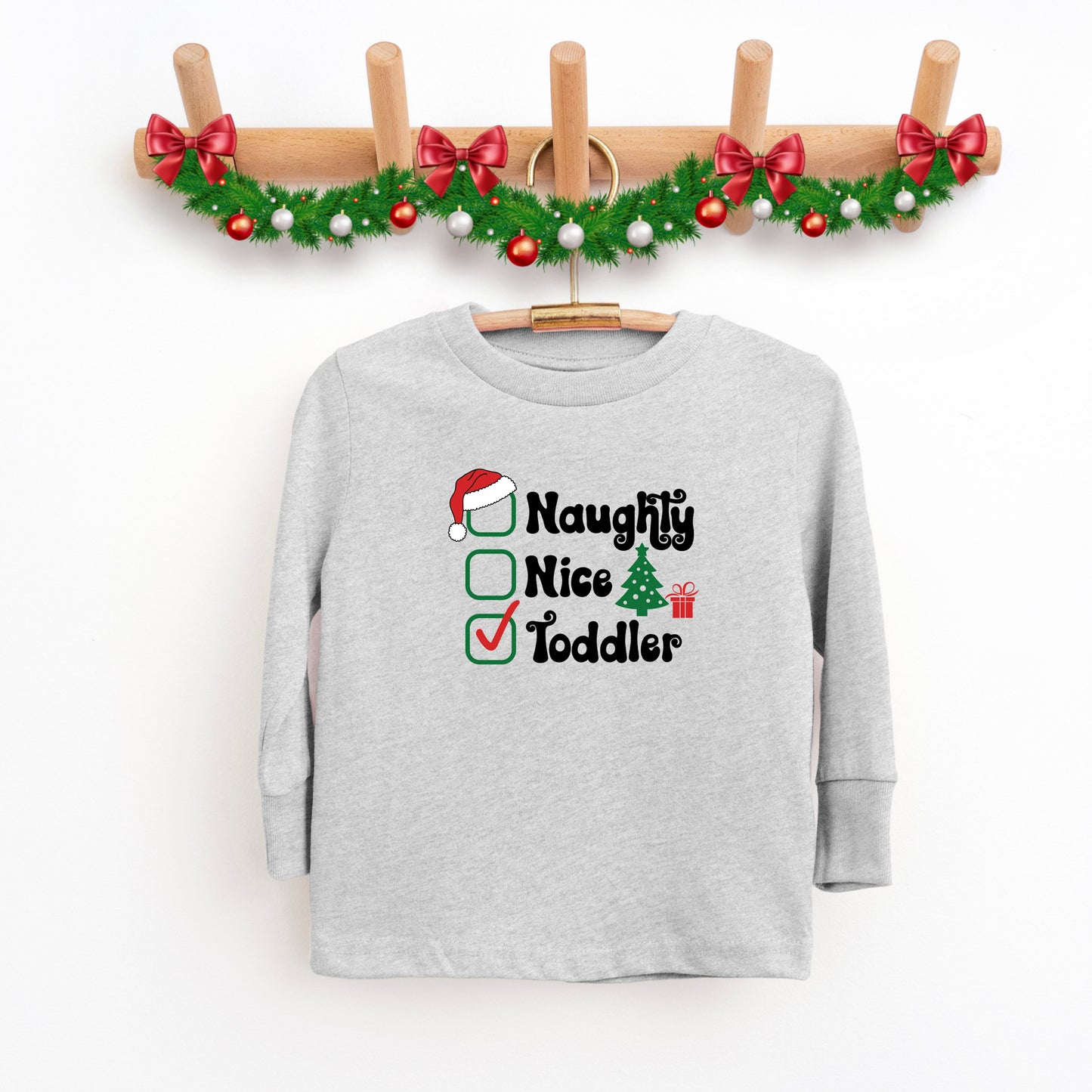 Naughty, Nice, Toddler (Boy & Girl)