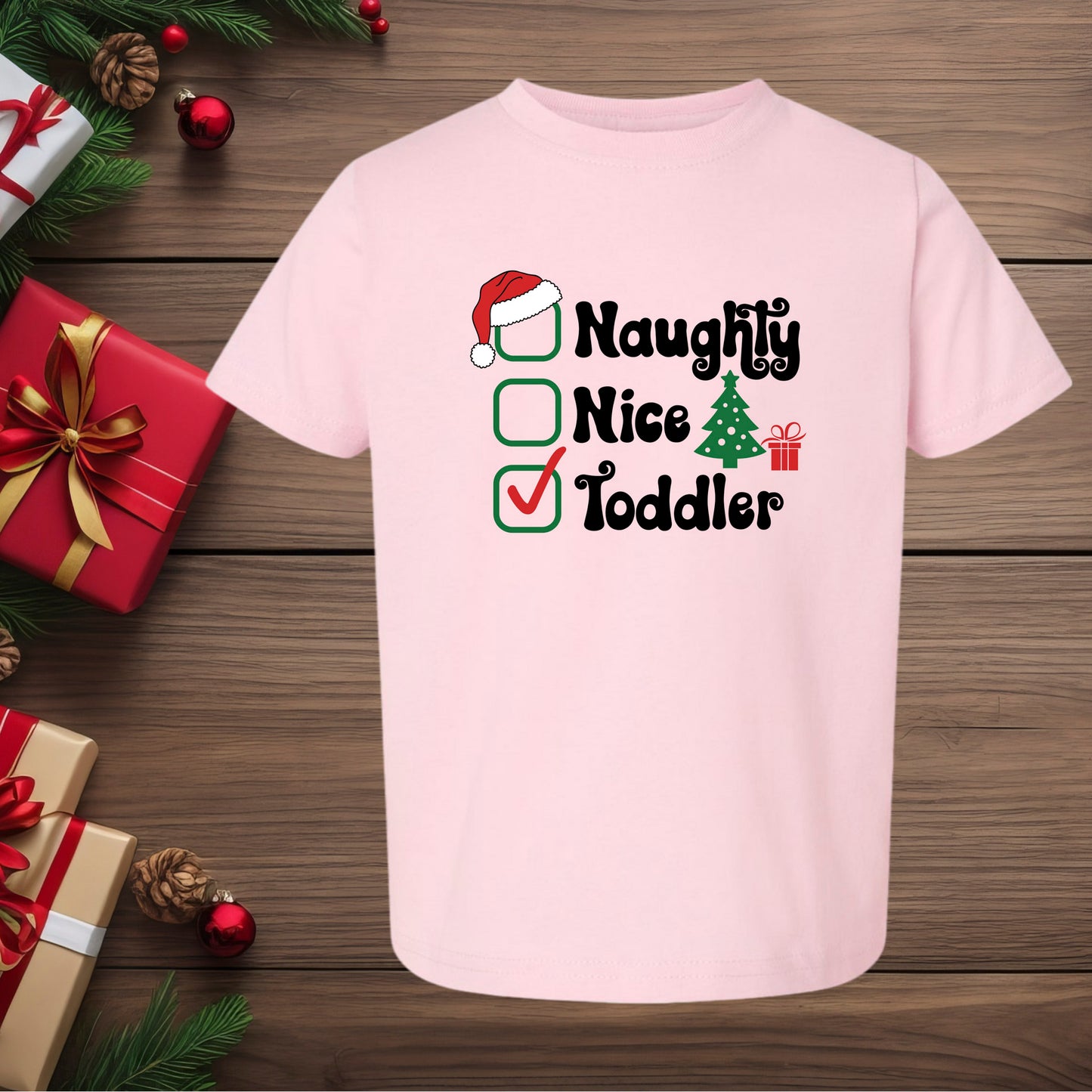 Naughty, Nice, Toddler (Boy & Girl)