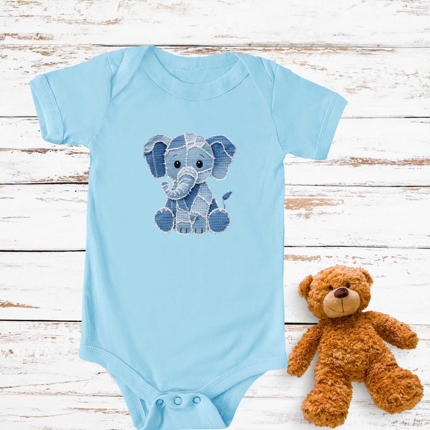 Patchwork Elephant (Boy & Girl)