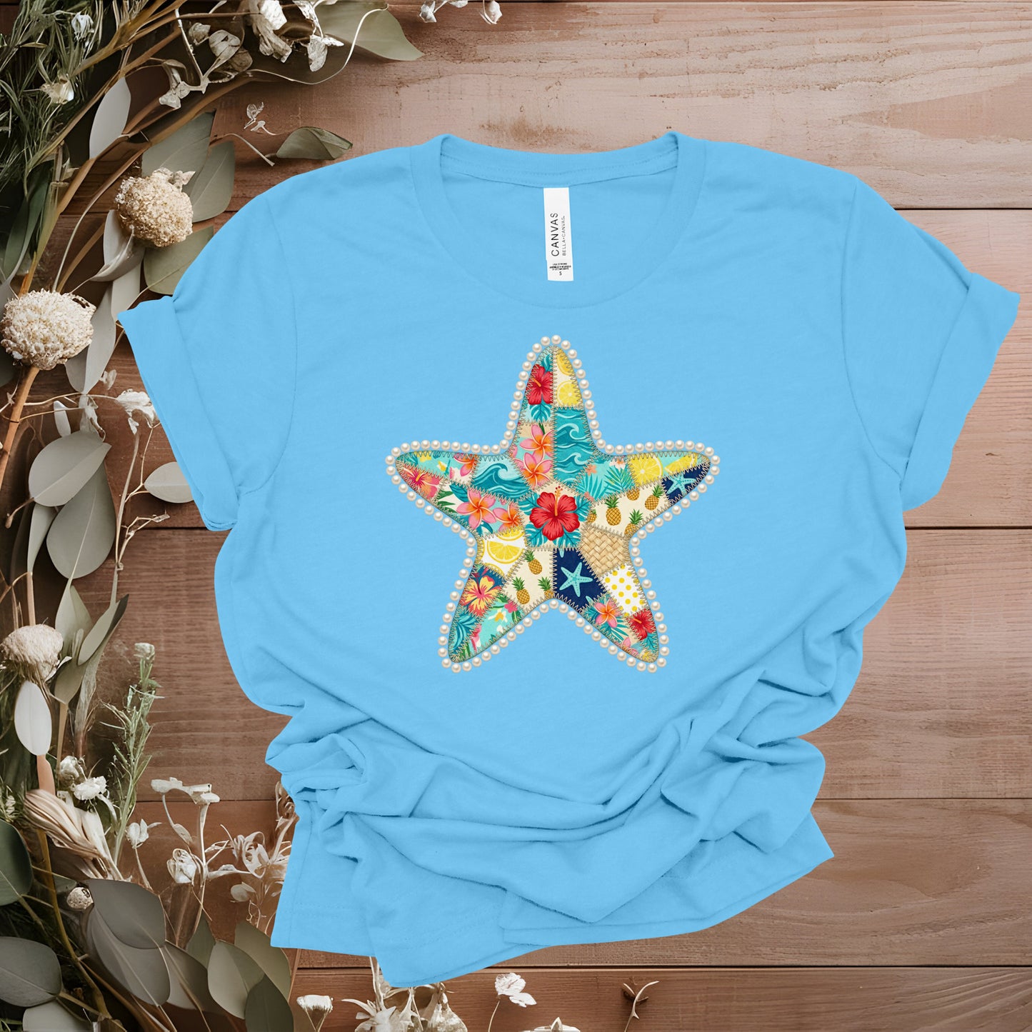 Patchwork Starfish (Multiple Colors)