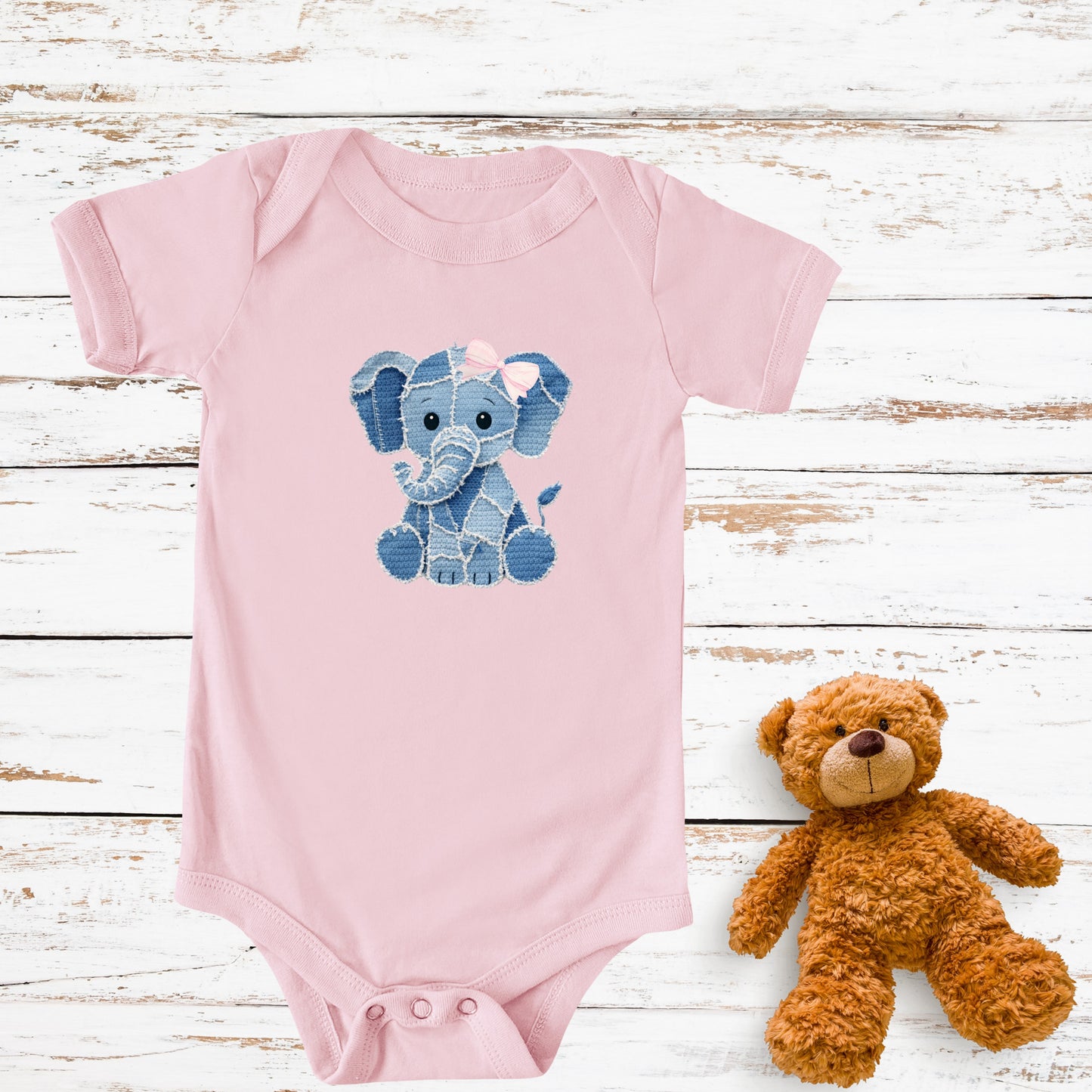 Patchwork Elephant (Boy & Girl)