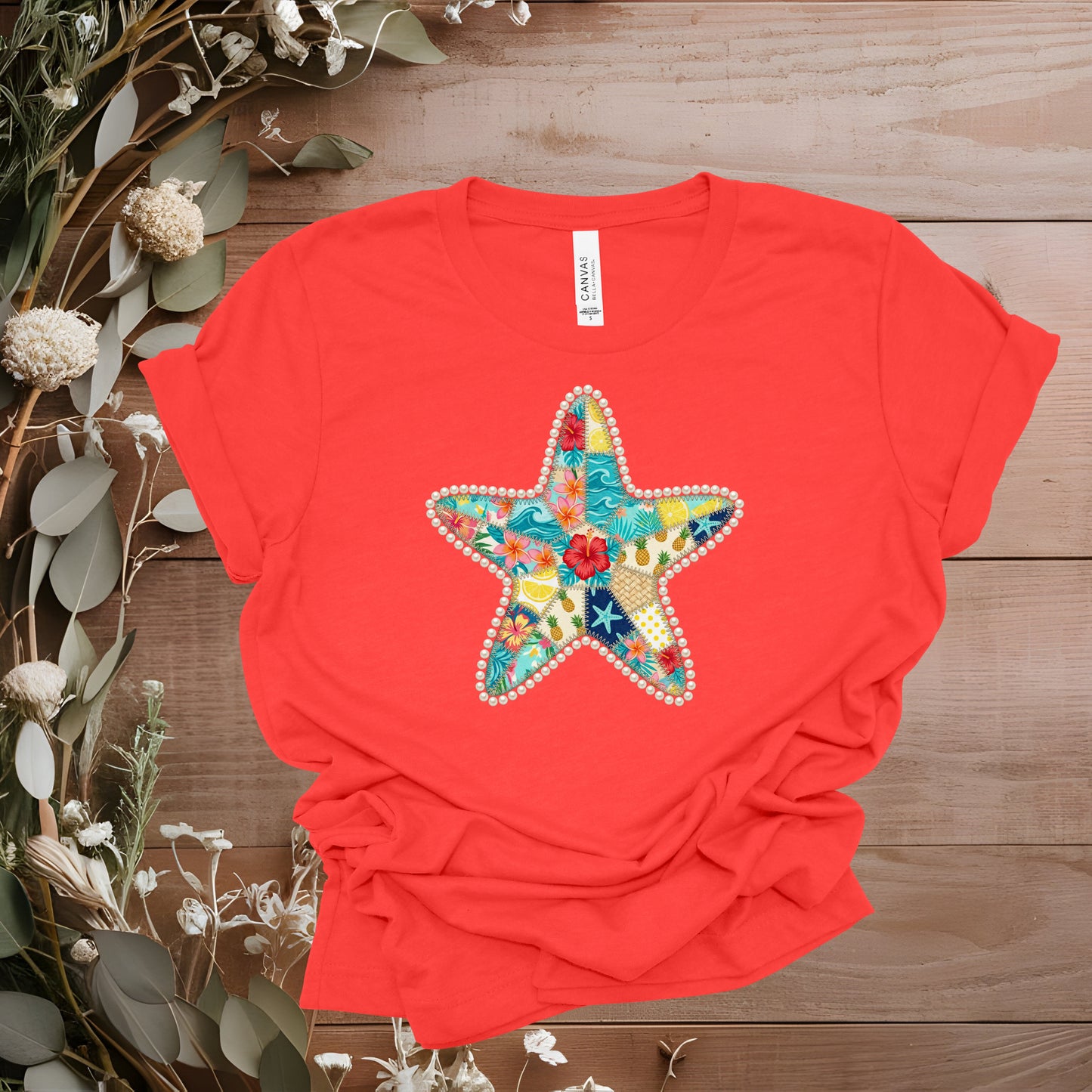 Patchwork Starfish (Multiple Colors)