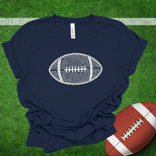 Faux Pearl Football (Multiple Color Choices)