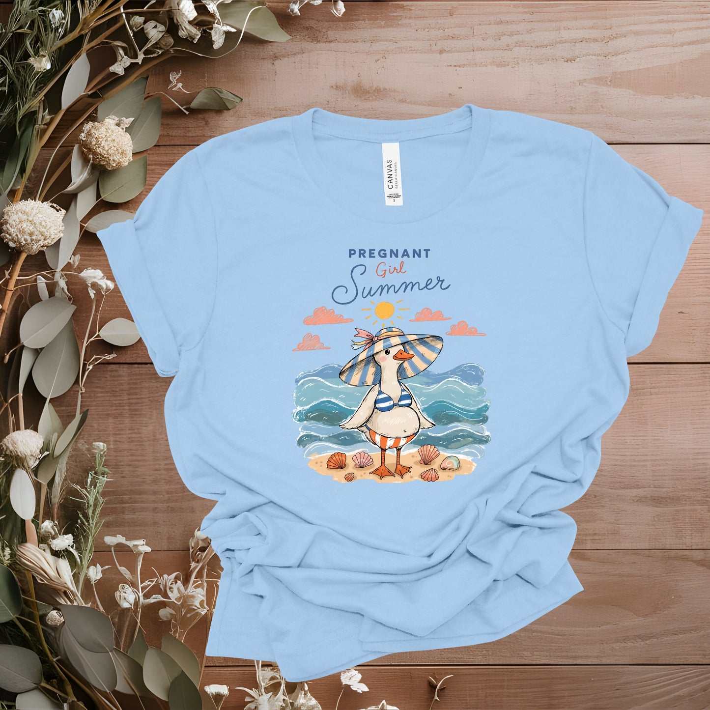 Pregnant Girl Summer Goose (Multiple Choices)