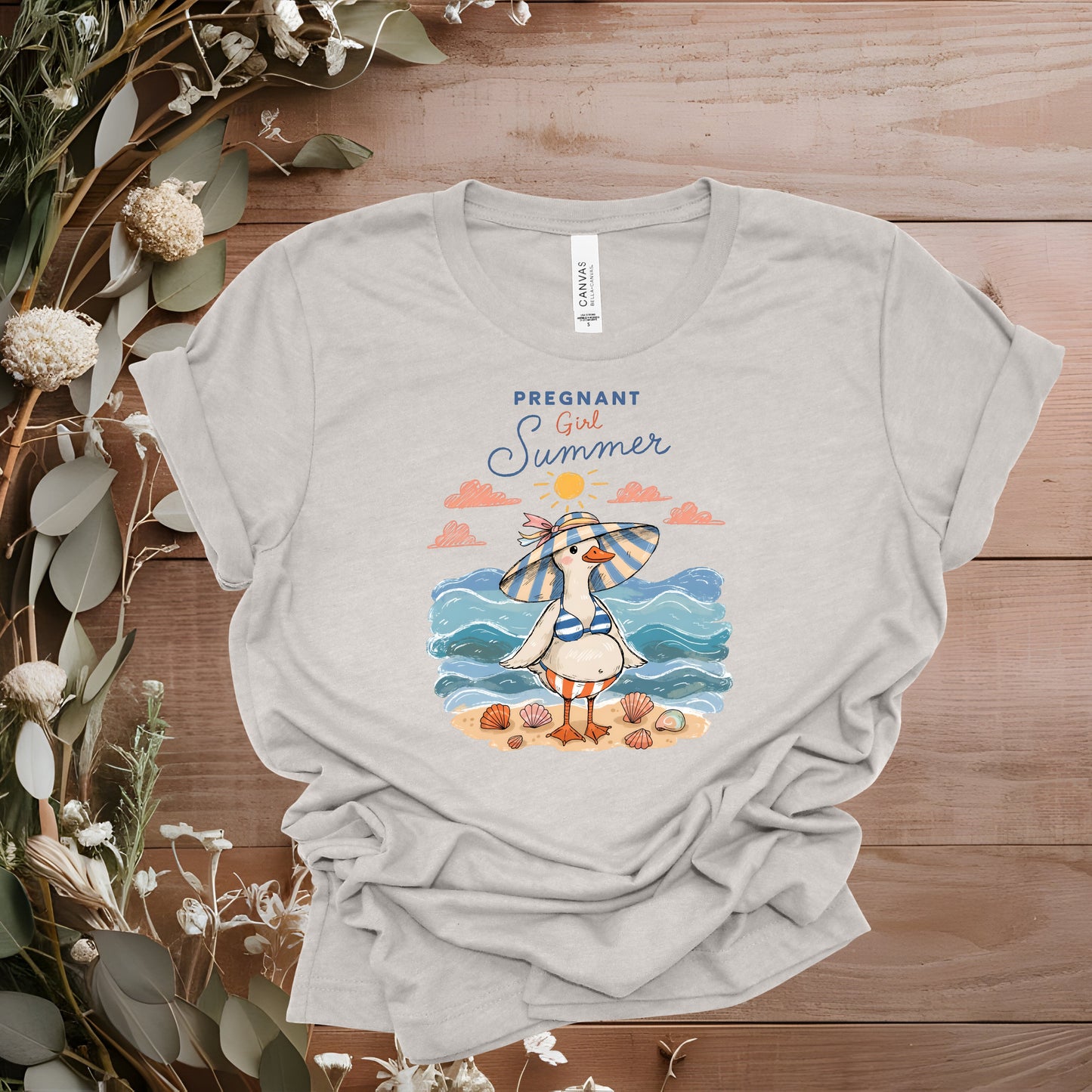 Pregnant Girl Summer Goose (Multiple Choices)