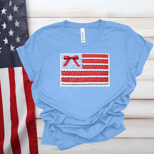 Quilted Flag (Multiple Color Choices)