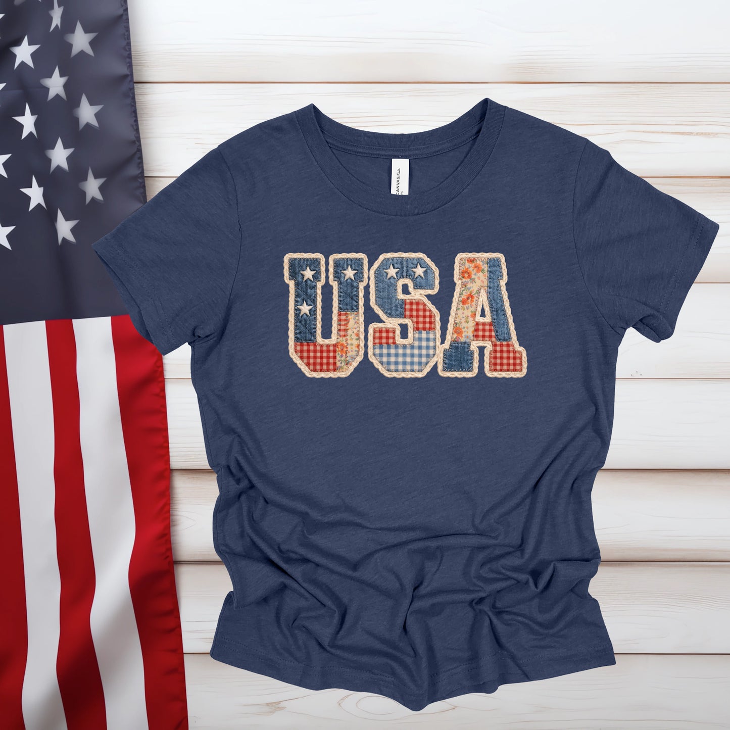 Quilted USA (Multiple Color Choices)