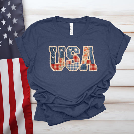 Quilted USA (Multiple Color Choices)
