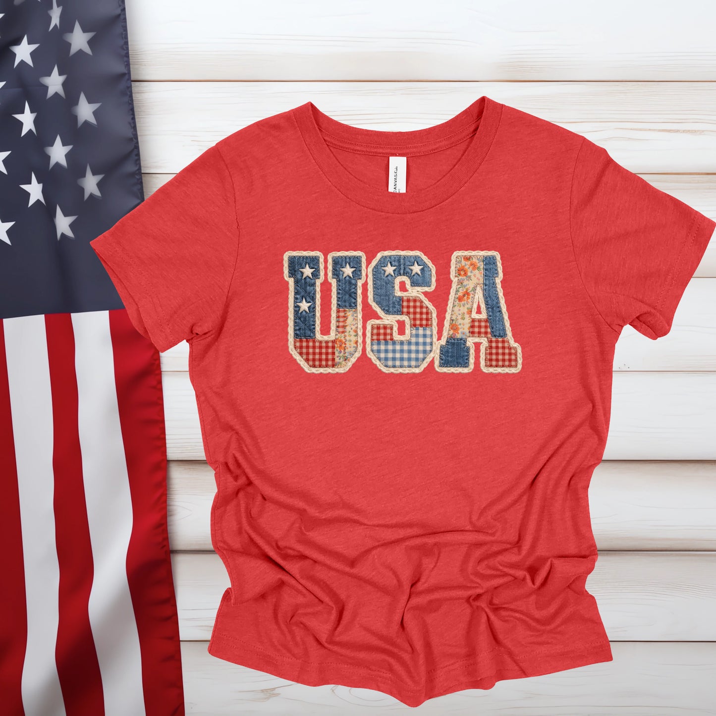 Quilted USA (Multiple Color Choices)