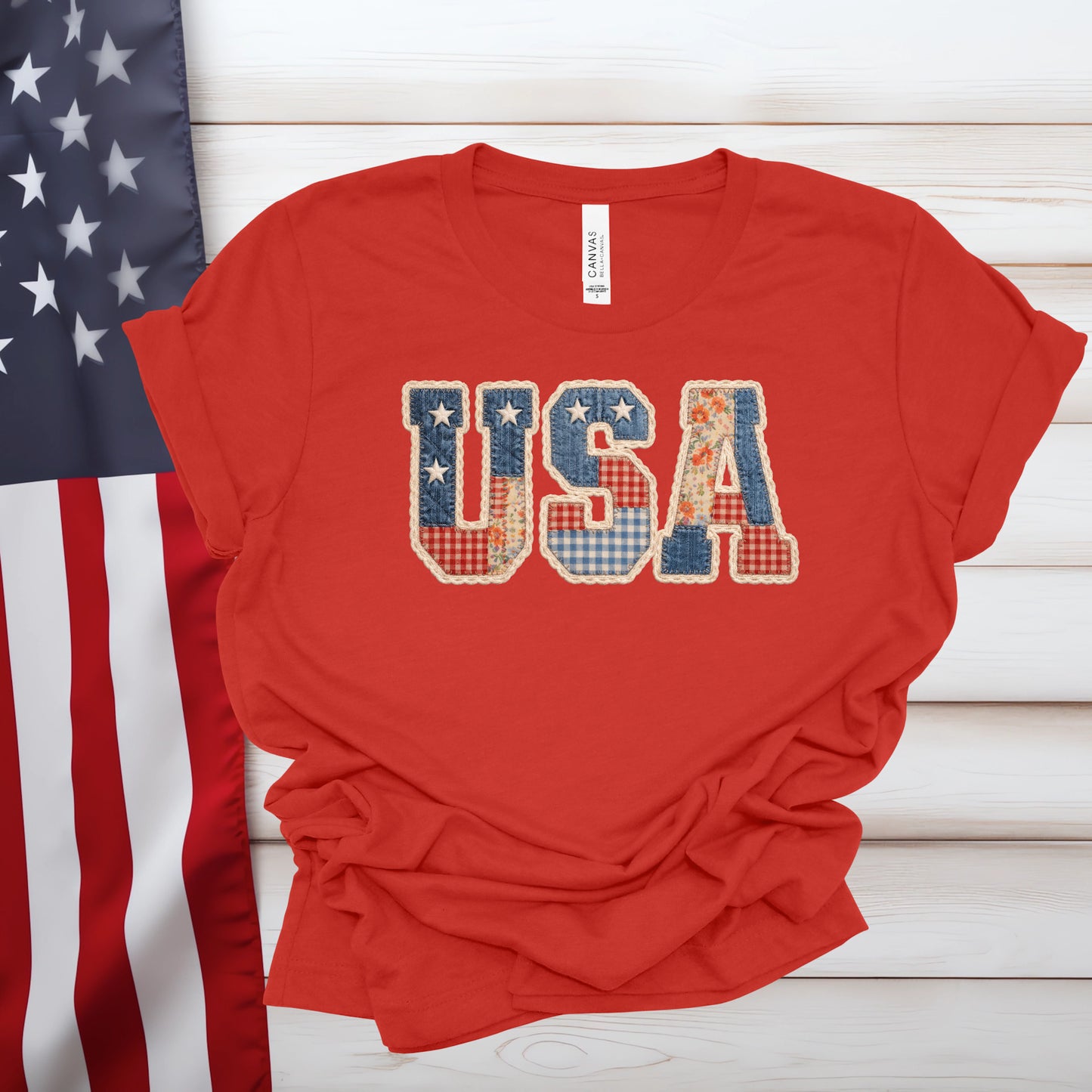 Quilted USA (Multiple Color Choices)